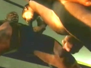 Darksome Homosexual Dudes at the gym